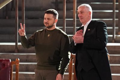 President Zelenskyy addresses MPs during surprise visit to UK