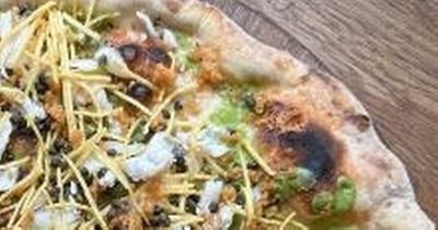 Restaurant unveils bizarre fish and chip pizza - complete with battered scraps