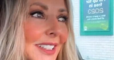 Carol Vorderman laughs as she shares 'mistake' people make about her as she brands herself a 'scruff'