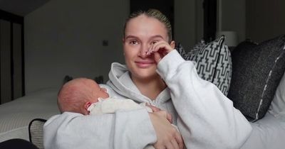 Tearful Molly-Mae admits 'nasty' reaction to her baby's name is 'hard' to handle