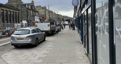 Edinburgh locals hit out as five cars park up on pavement despite strict rules