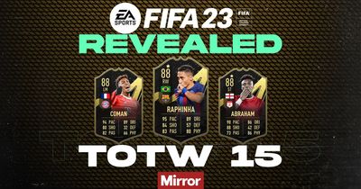 FIFA 23 TOTW 15 squad revealed with featured TOTW Raphinha and Tammy Abraham items
