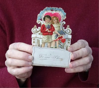 Earnest or playful, that Valentine's card has a history