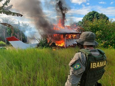 Brazil agencies launch raid against illegal gold miners in Yanomami lands