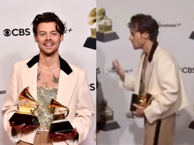 Harry Styles praised after using sign language to thank ASL interpreter at Grammys