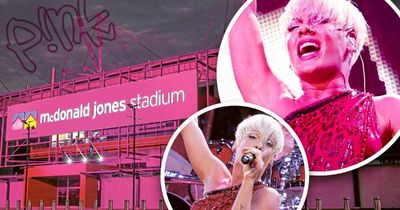 Pink returns to Newcastle for stadium concert