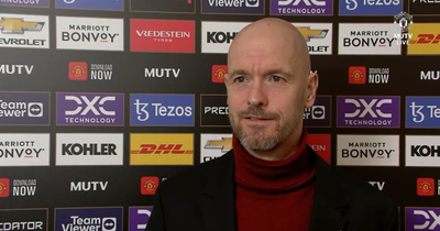 Erik ten Hag explains why Sancho and Wan-Bissaka are missing from Man United line up vs Leeds