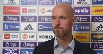 Aaron Wan-Bissaka's absence from Man Utd squad explained as Erik ten Hag admits gamble