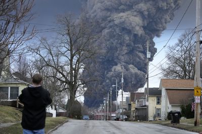 Residents can return home after crews burned chemicals in derailed tanker cars