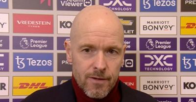 Erik ten Hag laments "unacceptable" Man Utd failures after dropped points against Leeds