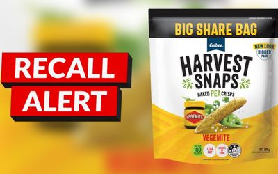 Vegemite flavoured snacks sold at Coles urgently recalled