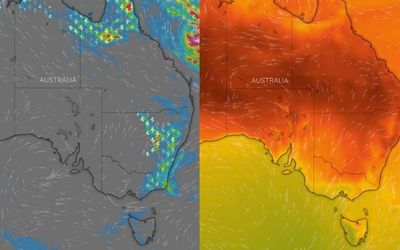 Thunderstorms lash NSW, heatwaves across Australia to come