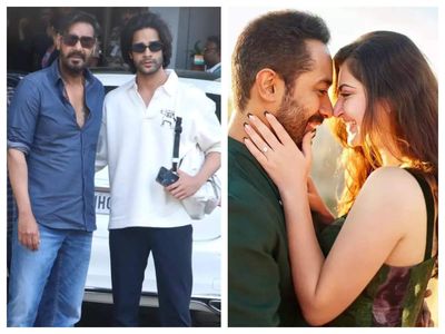 Ajay Devgn jets off to Goa with mother Veena and nephew Aman Devgan to attend 'Drishyam 2' director Abhishek Pathak's wedding with Shivaleeka Oberoi - WATCH video