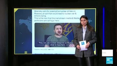 Debunking claims that Zelensky asked NATO for 'pre-emptive' nuclear strikes against Russia