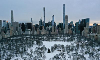 New York City gets snowfall after longest ‘snow drought’ in its history
