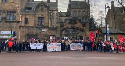 Staff at universities across Glasgow to walk out for third time amid pay row