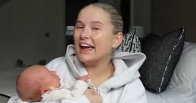 New mum Molly-Mae Hague takes aim at Jake Paul ahead of Tommy Fury fight after 'leaking' baby news