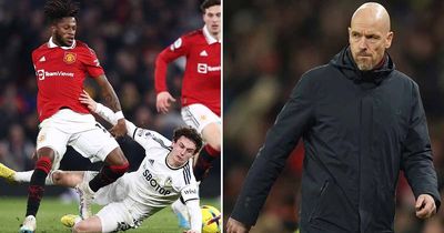 Erik ten Hag makes his feelings extremely clear to Fred's poor Man Utd display