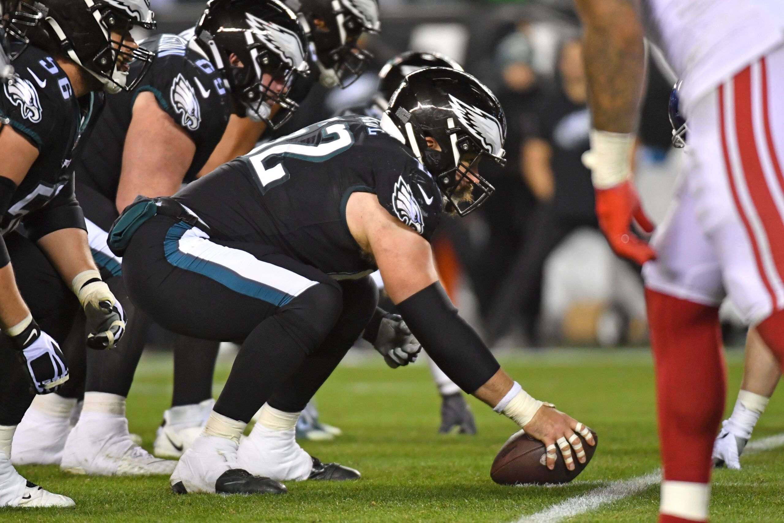 The Eagles’ offensive line is the best unit in Super…