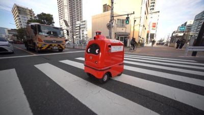 Japan greenlights use of delivery robots in bid to solve labour shortages