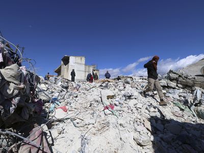 Videos show extraordinary rescues in Syria in the earthquake's dire aftermath