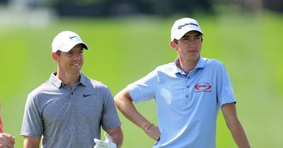 Tom McKibbin praises influence of Rory McIlroy as he takes lead in Singapore Classic