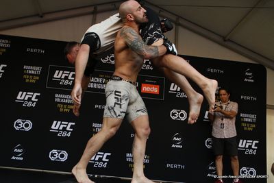 UFC 284 open workouts: Best photos from Perth