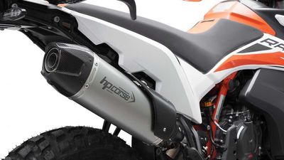 HP Corse Launches SP-1 Carbon Slip-On For KTM And Husky ADVs