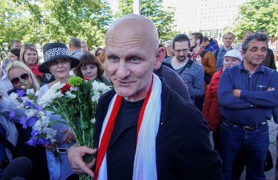 Belarus prosecutor requests 12-year jail term for Nobel winner Byalyatski