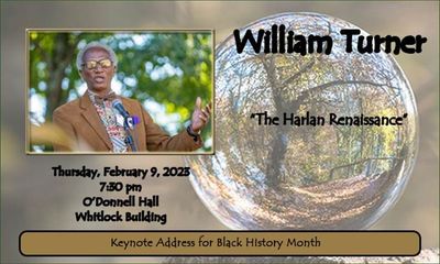 Today's Interview: William Turner, author of "The Harlan Renaissance"