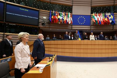 New EU sanctions will target Putin's propagandists, von der Leyen says
