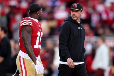 Deebo Samuel used to wear dark visor in practice to cuss out Kyle Shanahan