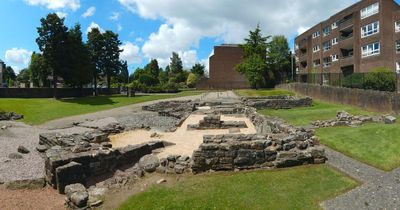The Scottish city that is home to the remains of an ancient Roman bathhouse