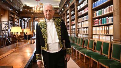 Peruvian Nobel winner Mario Vargas Llosa joins French Academy