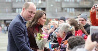 Prince William and Kate Middleton walkabout marred by lone protestor detained by police