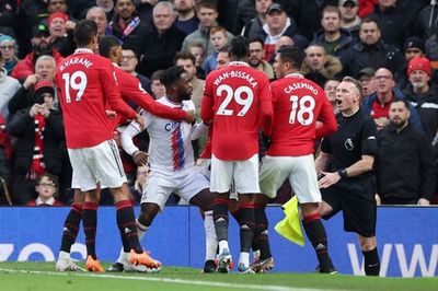 Manchester United and Crystal Palace charged with failing to control players over mass brawl