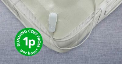 Dunelm shoppers love 'cosy' £22 electric blanket which costs 1p per hour to run