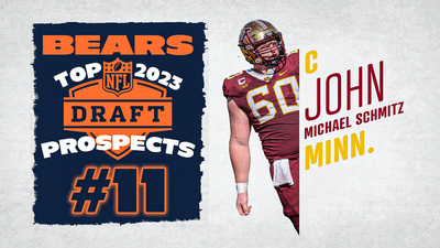 Bears’ top 2023 draft prospects: OL John Michael Schmitz (No. 11)