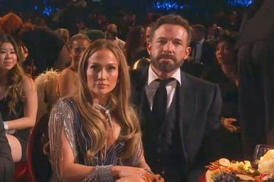 ‘Lovey-dovey Jennifer Lopez and Ben Affleck weren’t fighting at Grammys - they were looking at meme’