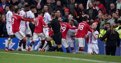 Manchester United charged following mass confrontation during Crystal Palace clash