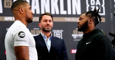 Anthony Joshua next fight: Date, time and undercard for Jermaine Franklin bout