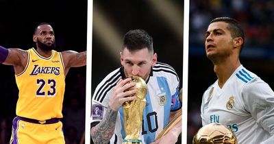 LeBron James, Lionel Messi, Michael Jordan, Cristiano Ronaldo and the GOAT debate settled