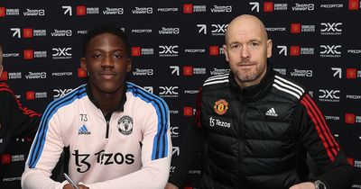 Manchester United's Kobbie Mainoo signs new contract