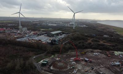 England’s tallest wind turbine prepares to rise against the odds