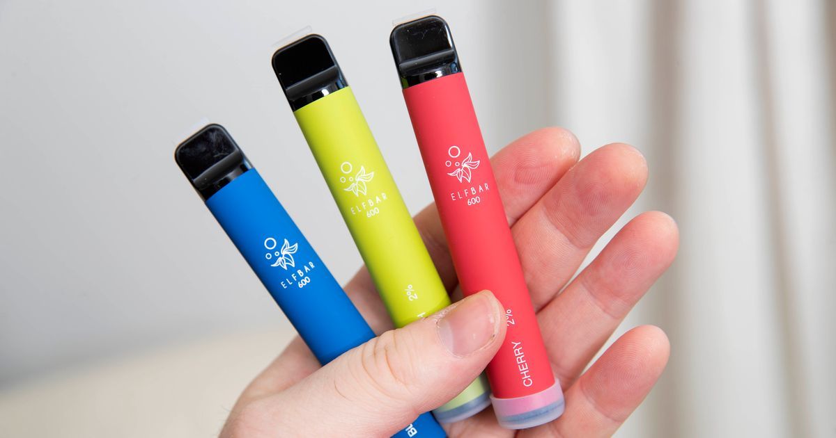 HSE 'looking into' reports of Elf Bars with illegal…