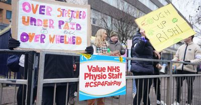 Striking physios say 'the NHS is at breaking point'