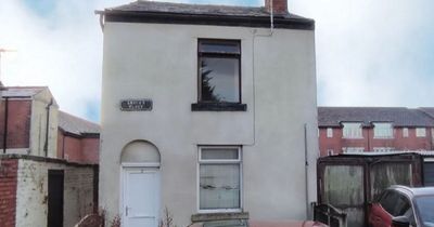 Detached house in a Greater Manchester town with front and back garden priced at just £30k