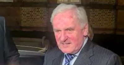 Watch Bertie Ahern speak for the first time since rejoining Fianna Fail as he doesn't rule out running for President