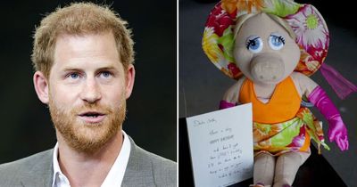 Prince Harry's strange childhood nickname revealed in sweet note to first lover