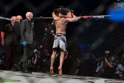 Khabib remains in Islam Makhachev’s corner at UFC 284 – if only figuratively